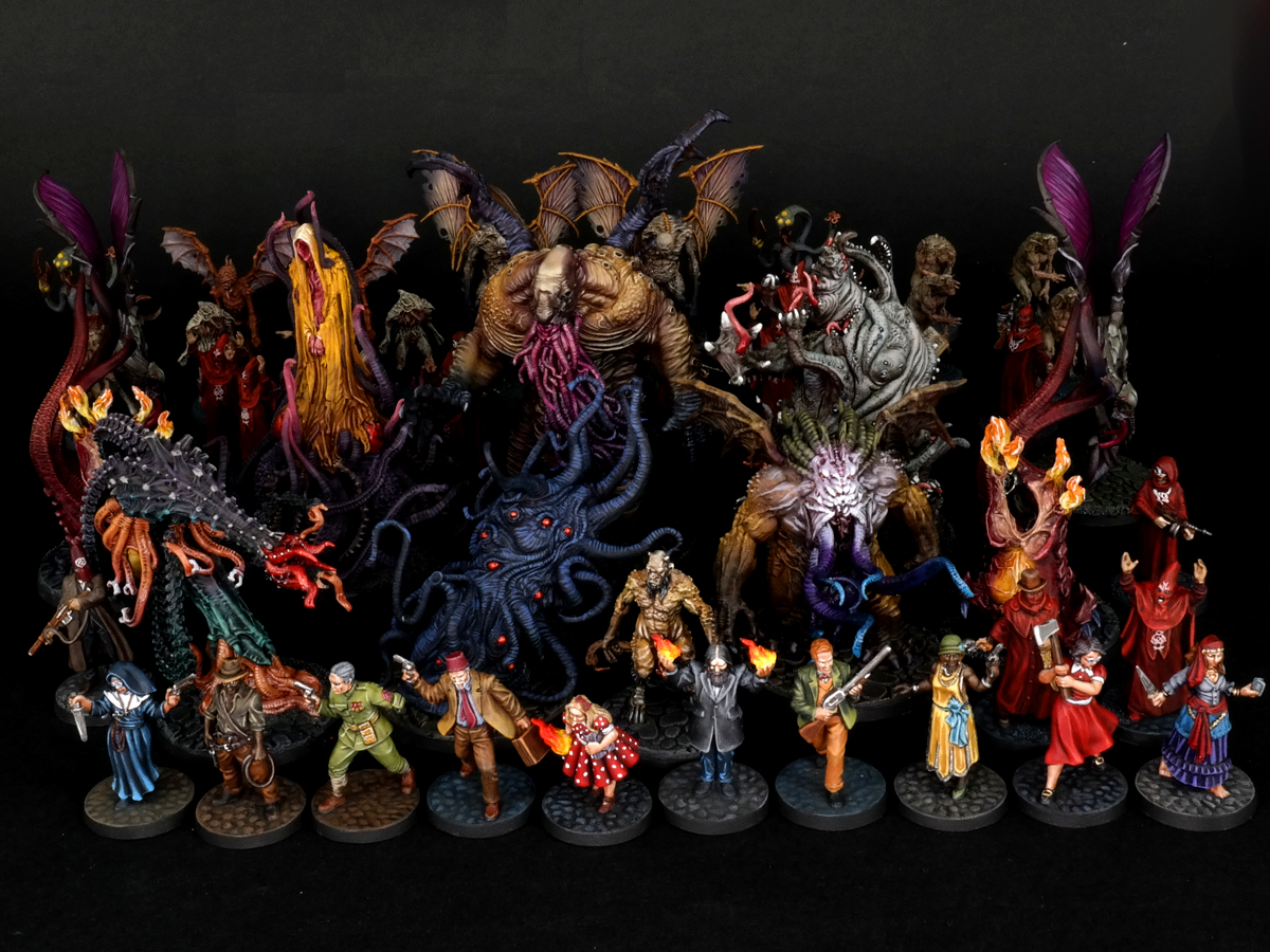 CTHULHU Monster Miniatures Multi-listing | Death May Die Fear the Unknown |  CMON | eBay