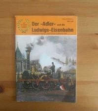 old GERMAN RAILWAY BOOKLET LUDWIGS EISENBAHN RAILROAD