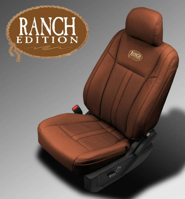 2015-2018 Ford F150 XLT SuperCrew Katzkin Leather Seat Covers Kit