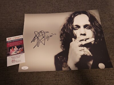 Ville Valo SIGNED 11x14 Photo INSCRIBED HIM JSA COA Greatest Love