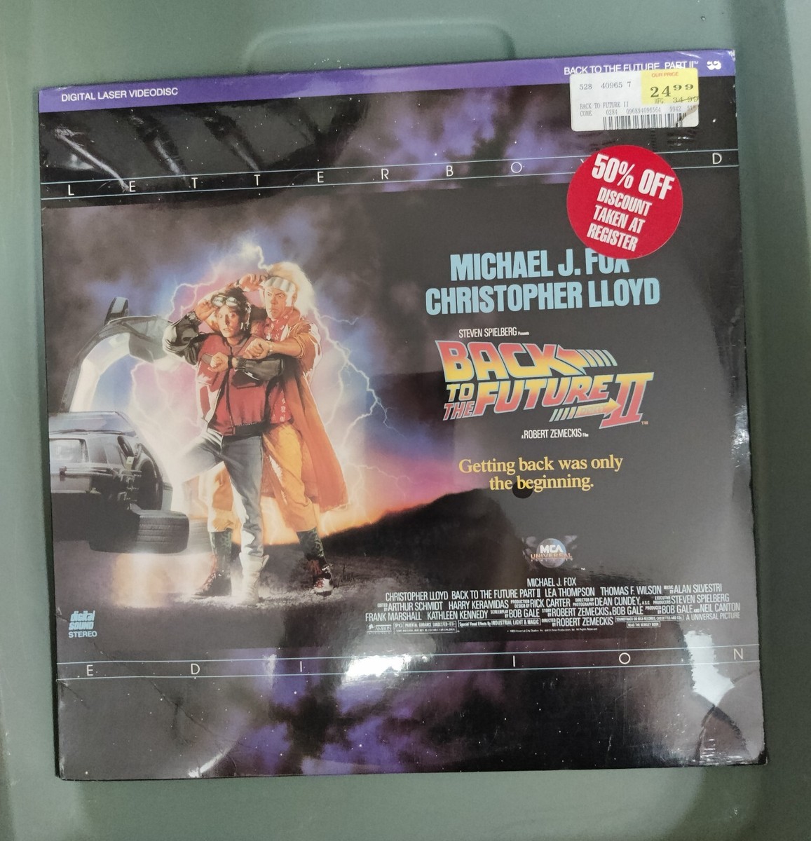 20th ANNIVERSARY RELEASE 第2弾6タイトルのまとめ売り。 Back to the Future 2 (Laserdisc) for sale online | eBay