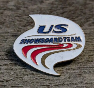 United States US Snowboarding Team   Winter Olympic Games Lapel Pin