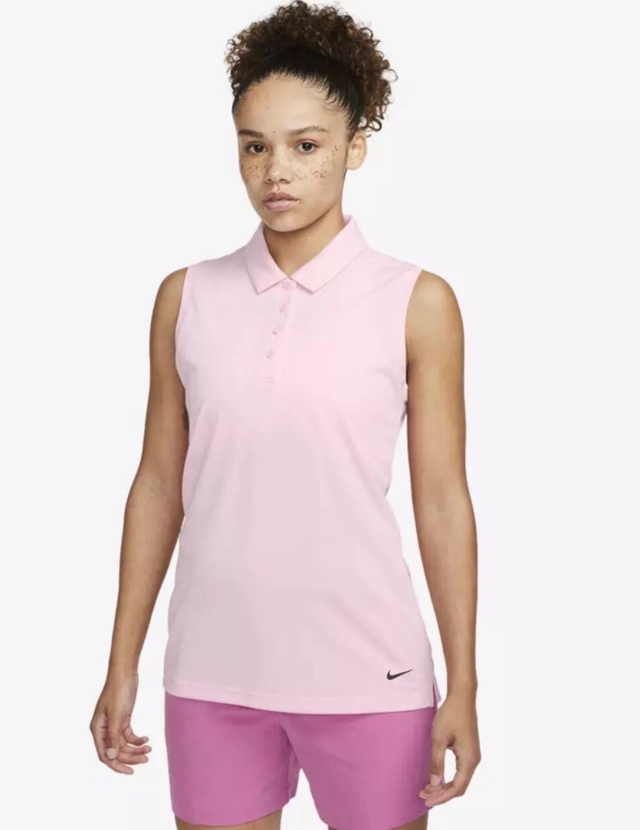 nike womens golf shirts sleeveless