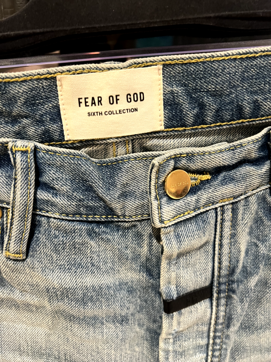 FEAR OF GOD 6th collection デニムシャツ S 値下げ交渉可！fear of god 6th デニムシャツ