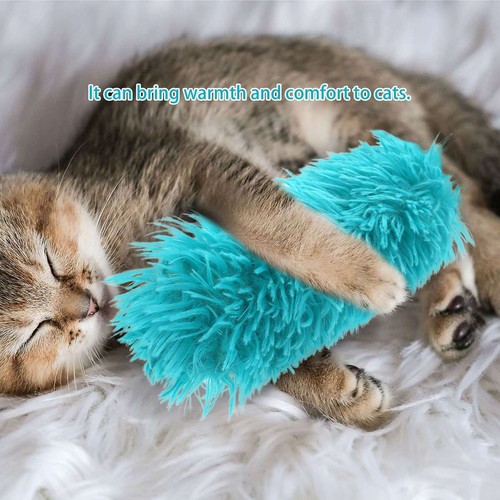 Indoor Cat Kicker Catnip Toy Plush Pillow for Cat Chasing Chewing Teething Clean - Picture 3 of 17