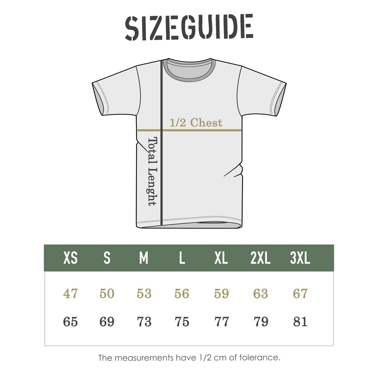 T-shirt maglia uomo teschio colore nero e oro manica corta girocollo