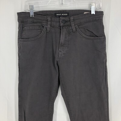 Mavi Jeans James Skinny Gray Denim Pants Stretch 30/32