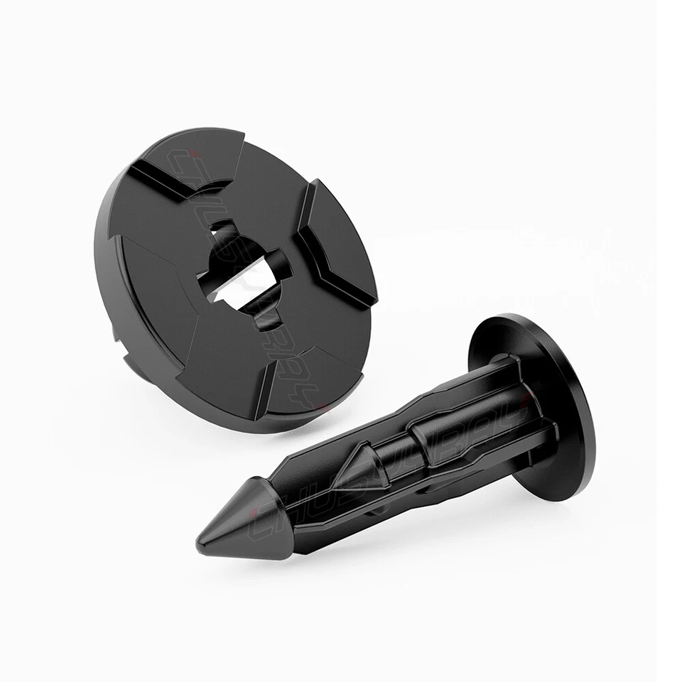 50pcs 8mm Fasteners Push-Type Bumper & Fender Liner Retainer Clips For Nissan - image 2 of 4