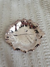 Silver Leaf Form Pin Dish Birmingham 2001 Braybrook & Britten Sterling Silver