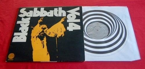 BLACK SABBATH - BLACK SABBATH VOL. 4 - 1972 UK 1st PRESSING - VERTIGO SWIRL - EX