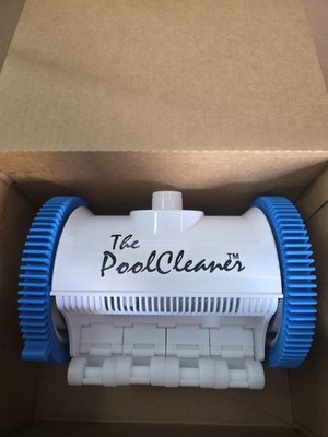 Hayward The PoolCleaner Suction Pool Cleaner w/ 32ft Hose, White/Blue