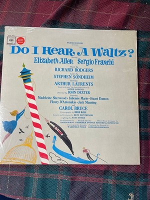 DO I HEAR A WALTZ ORIGINAL BROADWAY CAST COLUMBIA KOL-6370 w/shrink & book VG+