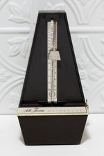 Seth Thomas Metronome The Conductor E500 Wind Up Time Keeper Working Vintage