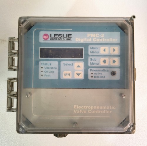 LESLIE PMC-2 ELECTRO PNEUMATIC VALVE CONTROLLER Image 1 of 4