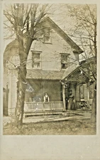 House RPPC Vintage Postcard