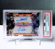 2024 Bowman Draft - Cam Smith / James Tibbs III - Dual Auto /99 PSA 10 POP 4 !!