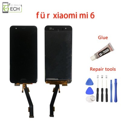 Für Xiaomi Mi 6 / Mi6 LCD Display Full Einheit Touch Ersatzteil Schwarz