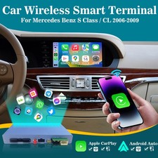 Módulo automático inalámbrico CarPlay Android para Mercedes Benz Clase S/CL W221 2006-2009