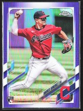 2021 Topps Chrome Update #USC33 Andres Gimenez Purple Refractor