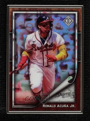 2022 Transcendent Collection 49/50 Ronald Acuna Jr Acuña (One Hand on Bat) 0q21