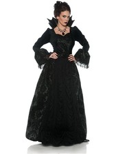 Women's Evil Queen Black Heart Costume