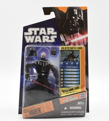 Star Wars Saga Legends - Darth Vader (abnehmbarer Helm) Actionfigur SL06