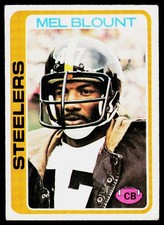Mel Blount, 1978 Topps, #475, Pittsburgh Steelers,