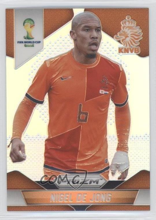 2014 Panini Prizm World Cup Silver Prizm Nigel de Jong #31