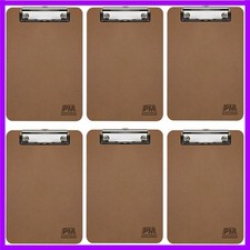 Small Clipboards 6x9 Inch Mini Clip Boards for Office, Classroom, Kids, Cra...
