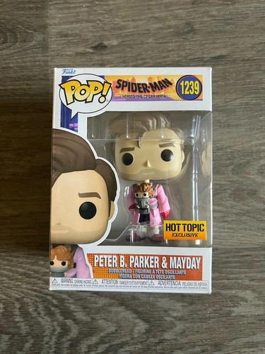 Funko Pop! Spider-Man #1239 Peter B. Parker & Mayday /Hot Topic Exclusive