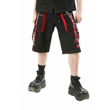Gothic Handmade Cyber Pant Trouser Short Baggy Electro Punk Rock bondage Rave