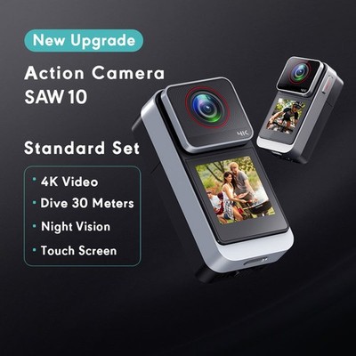 4K HD MINI WIFI Action Camera Thumb Sport Portable DV Recorder Waterproof SAW10