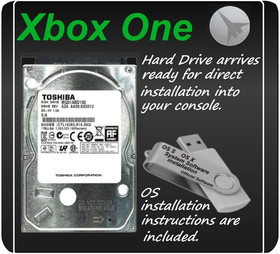 Xbox One X S & Original 1TB Internal Hard Drive 2026 System Software option