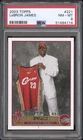 2003-04 Topps Draft Pick Rookie #221 LeBron James PSA 8 NMMT Cleveland Cavaliers