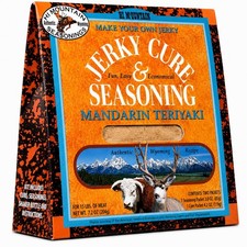 Jerky Seasoning and Cure Kit MANDARIN TERIYAKI BLEND Beef Jerky Seasoning ...