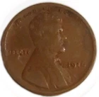 1916 Lincoln Wheat Penny Copper Cent Fine Condition Free Post Tracking