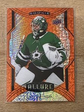 2020-21 Upper Deck Allure Orange Slice Rookie Jake Oettinger NHL RC #133 USA