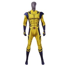 Wolverine X-Men Costume Set, Men's Size 150 Lbs To 180 Lbs, For 5'10" Frame