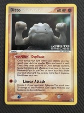 2005 POKEMON EX DELTA SPECIES #62/113 DITTO [GEODUDE] REVERSE HOLO STAMPED on eBay