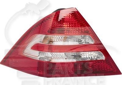 Feu arrière gauche Mercedes Classe C 4 portes éclairage halogène haute visibilité