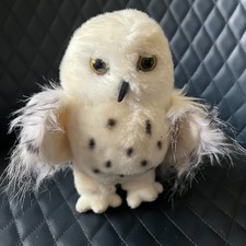 Douglas Cuddle Toys Wizard Snowy Owl Plush 8" White Bird Stuffed Animal Hedwig