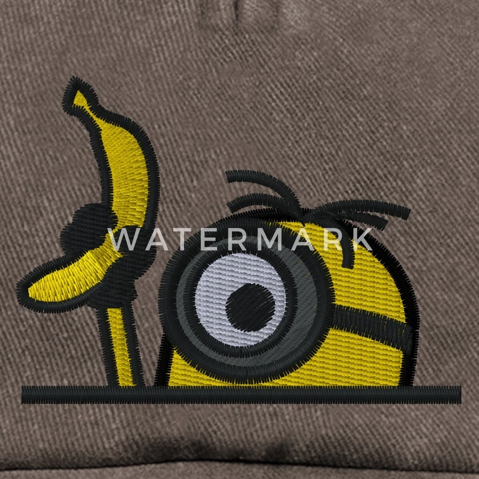 Minions Stuart Banane Stick Relaxed Cappellino Vintage - Immagine 2 di 4