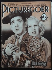 Picturegoer Magazine October 21, 1933 Eddie Cantor & Lyda Roberti, ultra rare!