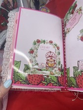 Strawberry Shortcake Handmade Notebook | A5 Lined Journal Kawaii Stationery Gift