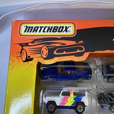 1996 Matchbox 25 Pack Gift Set -6 Exclusive Vehicles Vintage New