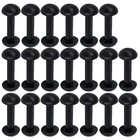 20Pcs Leg Replacement Connectors For Motu Band For Vintage Figures Black Rubber