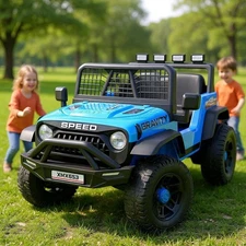 24V Ride on Car with Remote Control Music Player, Shock Absorption LED Lights🌈