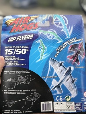 Air Hogs Rip Flyers Stuntsegler Spin Master Spielzeug Reißleine Launch Brandneu