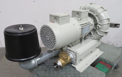 C192741 Mapro CL12/21 Regenerative Blower 300hPa w/ Bronzoni 3Ph 1.5kW Motor