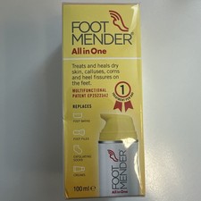Footmender All in One | Treats Feet, Hard Skin Calluses, Corns & Cracked Heels